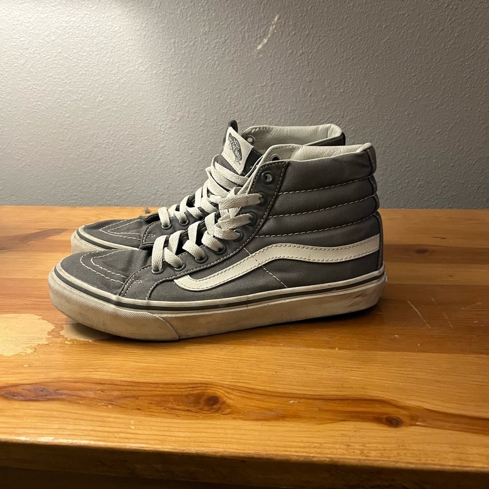 Vans Gray High-Top Sneakers - Picture 2 of 6